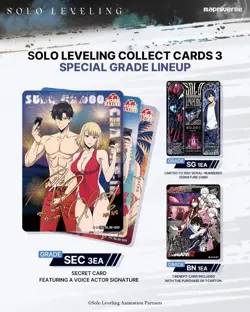 Solo Leveling Collect Card Vol.1 Booster Box Korean TCG 10 Pack 1Box - Image 3