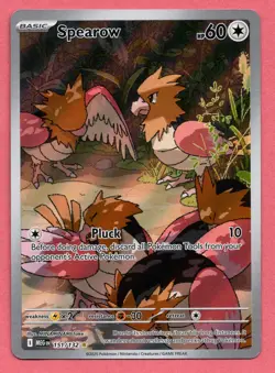 Sparrow 151/132 Mega Evolution Pokemon Card 2025 - Image 1