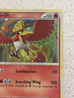 Pokemon Card Ho-Oh 9/95 Call of Legends Holo Mid Era 2011 Foil TCG - Image 5