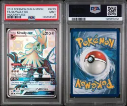 Silvally GX Hidden Fates Shiny Vault Holo Card SV79/SV94 PSA 9 - Image 3