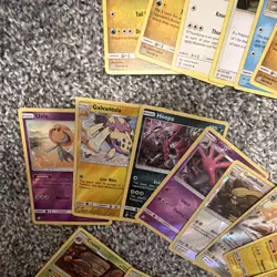 Pokemon TCG Sun & Moon Unified Minds 62 Card Lot Uxie Hoopa Holo Reverse - Image 2