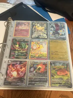 Rare Pokemon EX GX Full Art Holos Mixed Card Lot – Collection Binder Cards - Image 1