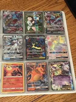 Rare Pokemon EX GX Full Art Holos Mixed Card Lot – Collection Binder Cards - Image 5
