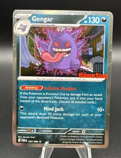 Pokemon TCG Gengar 050/088 Promo Sealed Stamped Gamestop Promo Card NM - Image 1