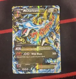 Pokemon 5Card Holo Lot: M Charizard EX, Rayquaza EX, Mew EX, Alakazam, Infernape - Image 1