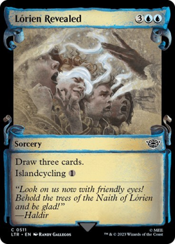 MTG - Lorien Revealed - Showcase Scrolls - Lord of the Rings Commander - Magic - Image 1