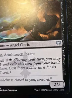 Vengeful Reaper 116/285 Uncommon Kaldheim Magic: The Gathering - Image 5