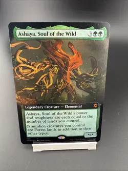 Ashaya, Soul of the Wild (ZNR Extended Art Foil) - Image 1
