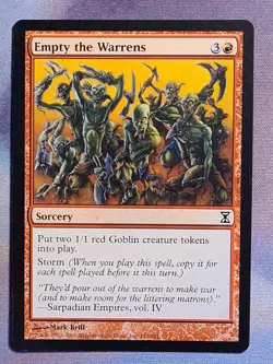 Empty the Warrens MTG Time Spiral NM - Image 1