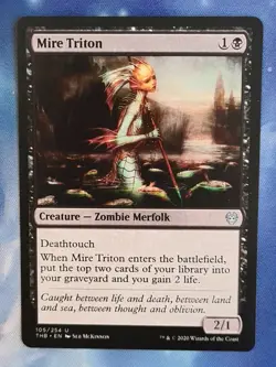 Mire Triton Magic MTG Theros Beyond Death NM - Image 1