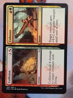 Collision Colossus MTG Ravnica Allegiance NM 2019 Uncommon - Image 1