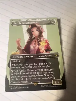 Aerith Gainsborough (Borderless) Final Fantasy Regular - Image 1