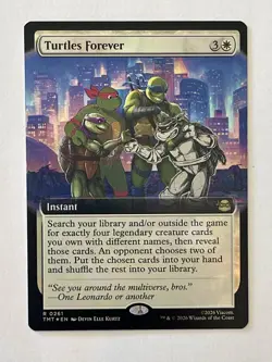 Turtles Forever (Extended Art) Teenage Mutant Ninja Turtles Foil - Image 1