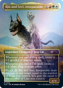 🔥Raining Cats and Dogs Foil | MTG | Secret Lair | SLD | Sealed pack | - Image 3
