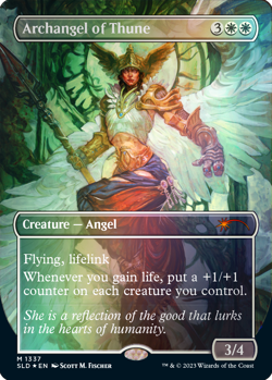 🔥Angels: They're Just Like Us but Cooler and with Wings Foil | MTG | SLD | - Image 5