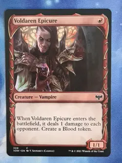Voldaren Epicure - Showcase frame MTG Innistrad Crimson Vow NM - Image 1