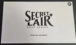 MTG Secret Lair Featuring: Jay Howell Non-Foil Edition SEALED - Image 1