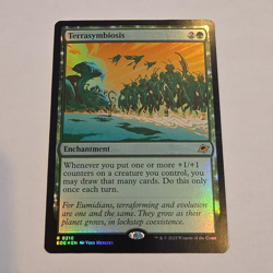 Wizards of the Coast MTG Terrasymbiosis #0210 Rare Green Enchantment EN Foil - Image 1