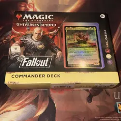 Mtg Fallout Commander Deck New Sealed Hail, Caesar - Image 1