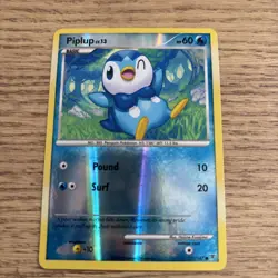 Pokemon Piplup 121/147 Supreme Victors Reverse Holo - Image 1