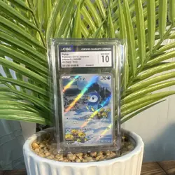 Pokemon Piplup CGC 10 Art Rare Holo Japanese Inferno X 085/080 2025 - Image 1