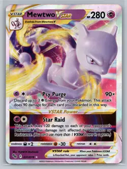 Pokemon GO #031/078 Mewtwo VSTAR - Image 1