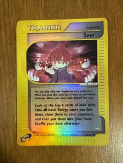 Seer 133/147 Reverse Holo Pokemon TCG Aquapolis E Series WOTC - Image 1