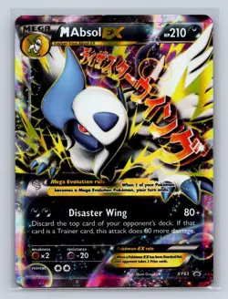 M Absol EX XY63 Holo Promo XY Promo Pokemon MP - Image 1