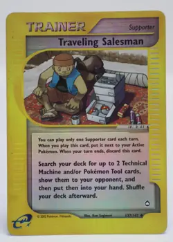 Pokemon - Traveling Salesman #137/147 - Aquapolis Reverse Holo - Image 1