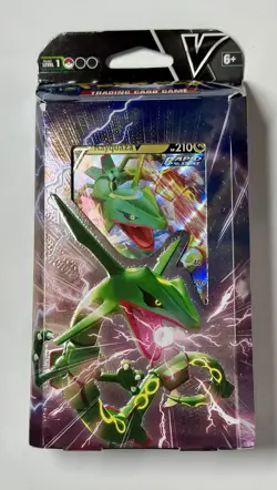 Pokemon TCG: Rayquaza V Battle Deck 2021 Legendary Dragon Types - Image 3