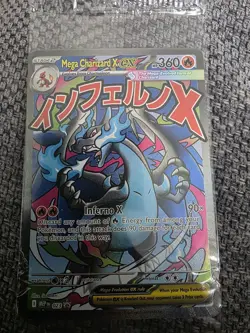 Mega Charizard X Ex Mep 023 - Mega Evolution Black Star Promo - Pokemon - Image 1
