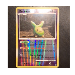 Pokemon Budew Stormfront #33/100 Reverse Holo Uncommon Basic English Yuka Morii - Image 1