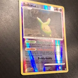 Pokemon Budew Stormfront #33/100 Reverse Holo Uncommon Basic English Yuka Morii - Image 2