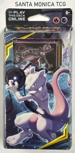 2019 Pokemon Sun & Moon Unbroken Bonds Battle Mind Shattered Mewtwo Theme Deck.. - Image 1
