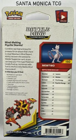 2019 Pokemon Sun & Moon Unbroken Bonds Battle Mind Shattered Mewtwo Theme Deck.. - Image 2