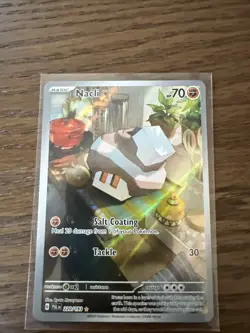 Nacli - Illustration Rare SV02: Paldea Evolved 220/193 Pokemon TCG - Image 1