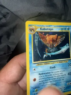 Pokemon TCG Neo Discovery Kabutops 6/75 Holo Rare HP90 English 2001 - Image 2