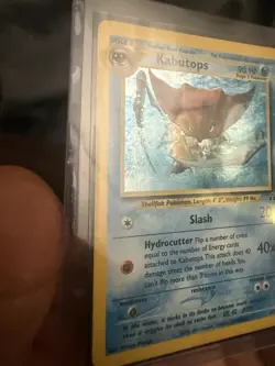 Pokemon TCG Neo Discovery Kabutops 6/75 Holo Rare HP90 English 2001 - Image 3