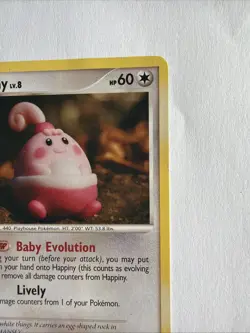 Happiny 52/123 NM/LP Mysterious Treasures Uncommon Pokemon - Image 5