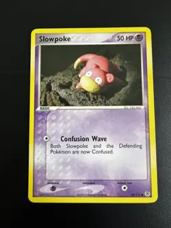 Slowpoke 80/112 Common FireRed & LeafGreen Pokemon LP - Image 1