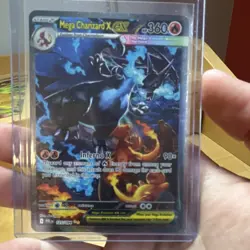 The Pokemon Company Mega Charizard X ex SIR 125/094 Full Art Holo English - Image 3