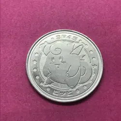 Clefairy Pokemon Coin Medal game Japan Anime rare Pocket monster Nintendo F/S - Image 2