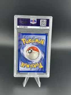 1999 POKEMON BASE SET UNLIMITED #7 HITMONCHAN-HOLO PSA 8 - Image 2