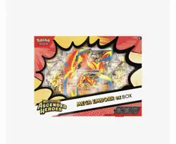 Pokemon TCG: Ascended Heroes - Mega Emboar EX - Collection Box - New & Sealed - Image 1