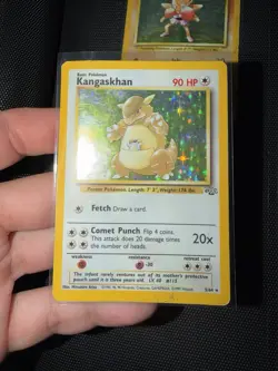 Kangaskhan 5/64 Holo Rare Jungle Pokemon TCG Moderately Played MP - Image 1