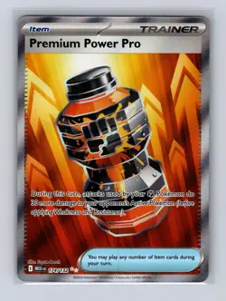 Premium Power Pro 174/132 Ultra Rare Mega Evolution Pokemon Holo Near Mint - Image 1