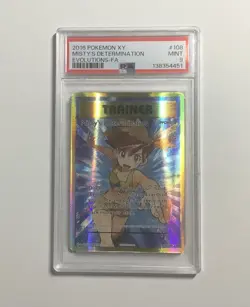 2016 Pokemon XY Misty's Determination Evolutions-FA Mint Graded 9 - Image 1