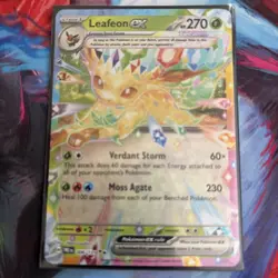 Leafeon Ex 006/131 - Prismatic Evolutions Double Rare - Pokemon TCG - NM - Image 1