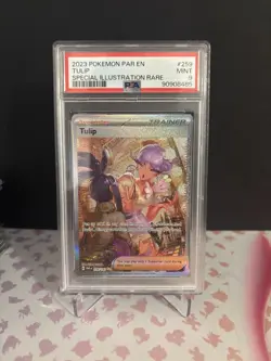 PSA 9 TULIP 2023 POKEMON PARADOX RIFT SPECIAL ILLUSTRATION RARE #259/182 - Image 1