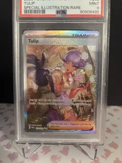 PSA 9 TULIP 2023 POKEMON PARADOX RIFT SPECIAL ILLUSTRATION RARE #259/182 - Image 3
